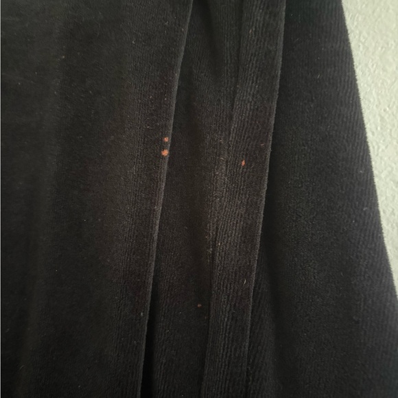 Juicy Couture Velour Tracksuit black zip up sweat pants rhinestone - Picture 7 of 8